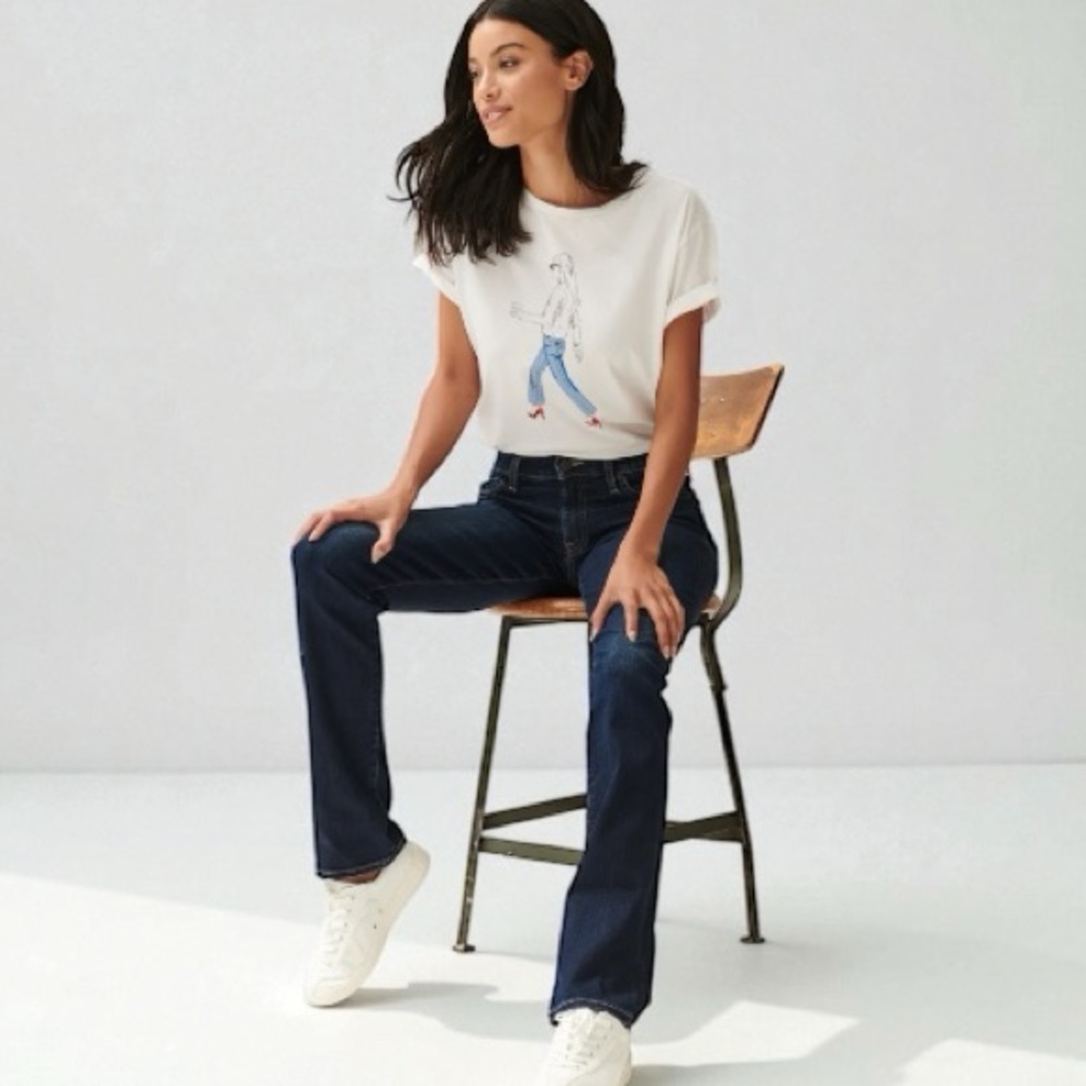 Lucky Brand Midrise Sweet N Straight Jeans Size Large